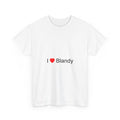 T-shirt I love Blandy (77)