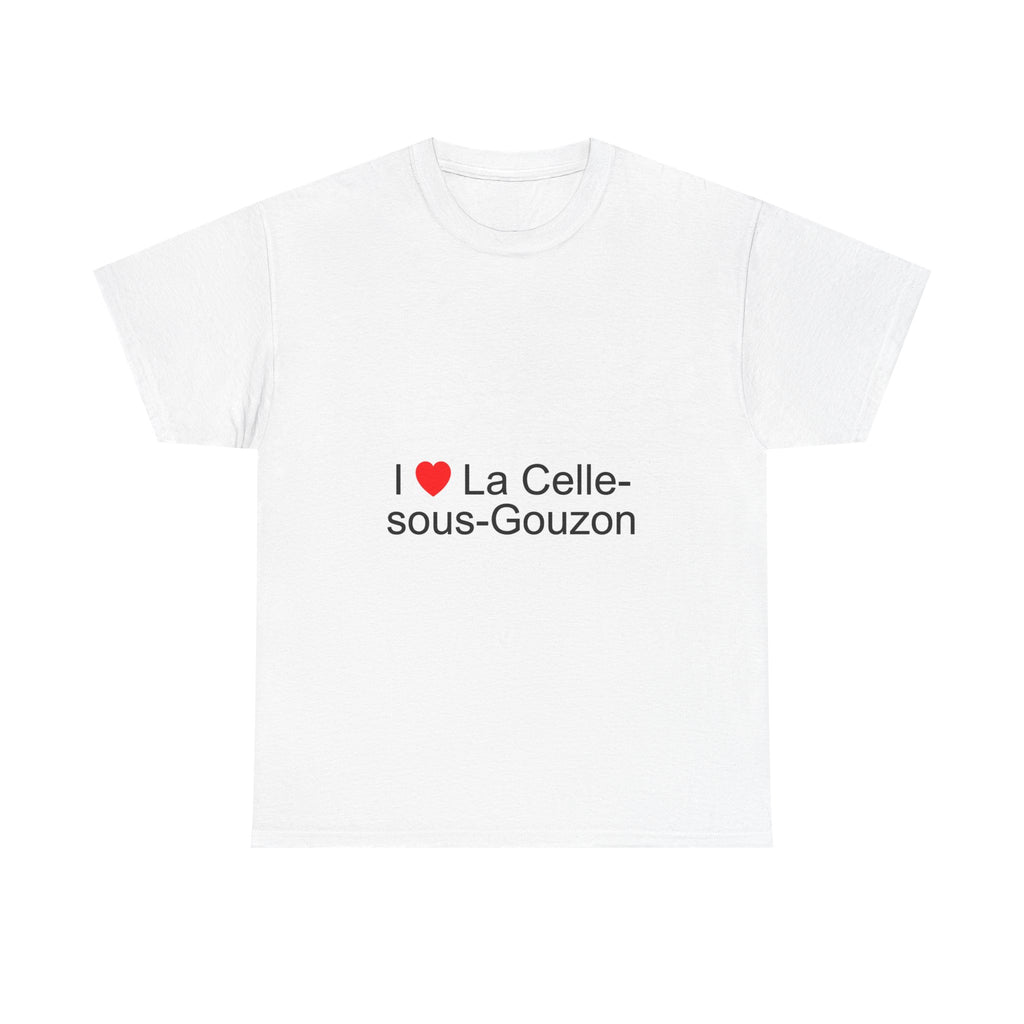 T-shirt I love la celle-sous-gouzon