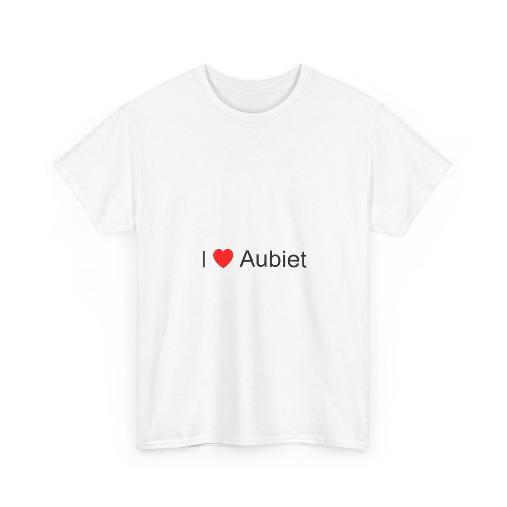 T-shirt I love aubiet