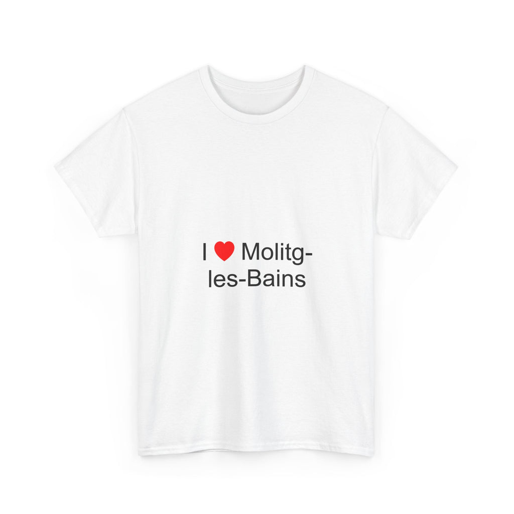 T-shirt I love molitg-les-bains
