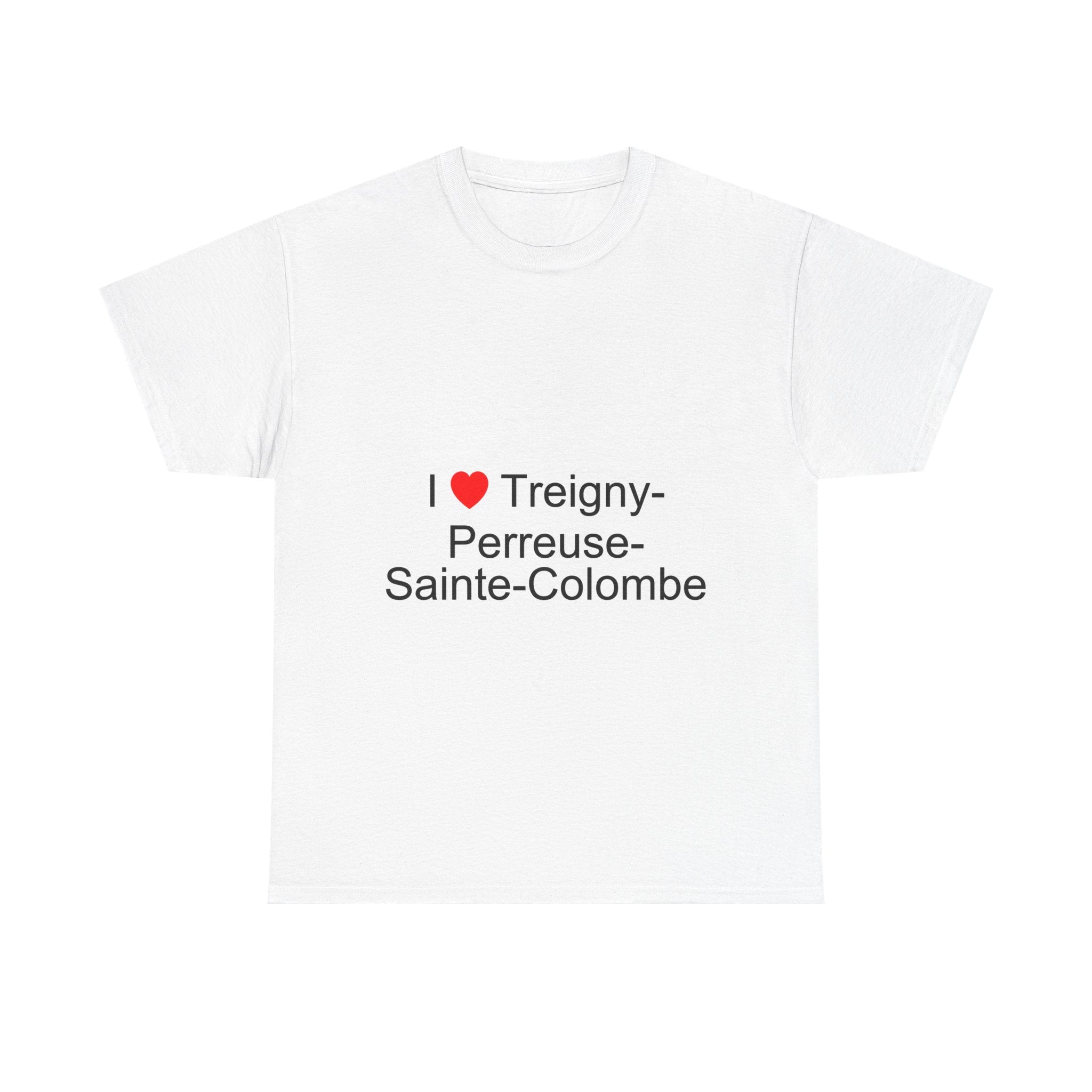 T-shirt I love treigny-perreuse-sainte-colombe
