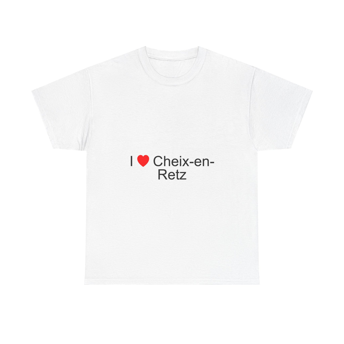 T-shirt I love cheix-en-retz