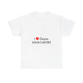 T-shirt I love goux-sous-landet
