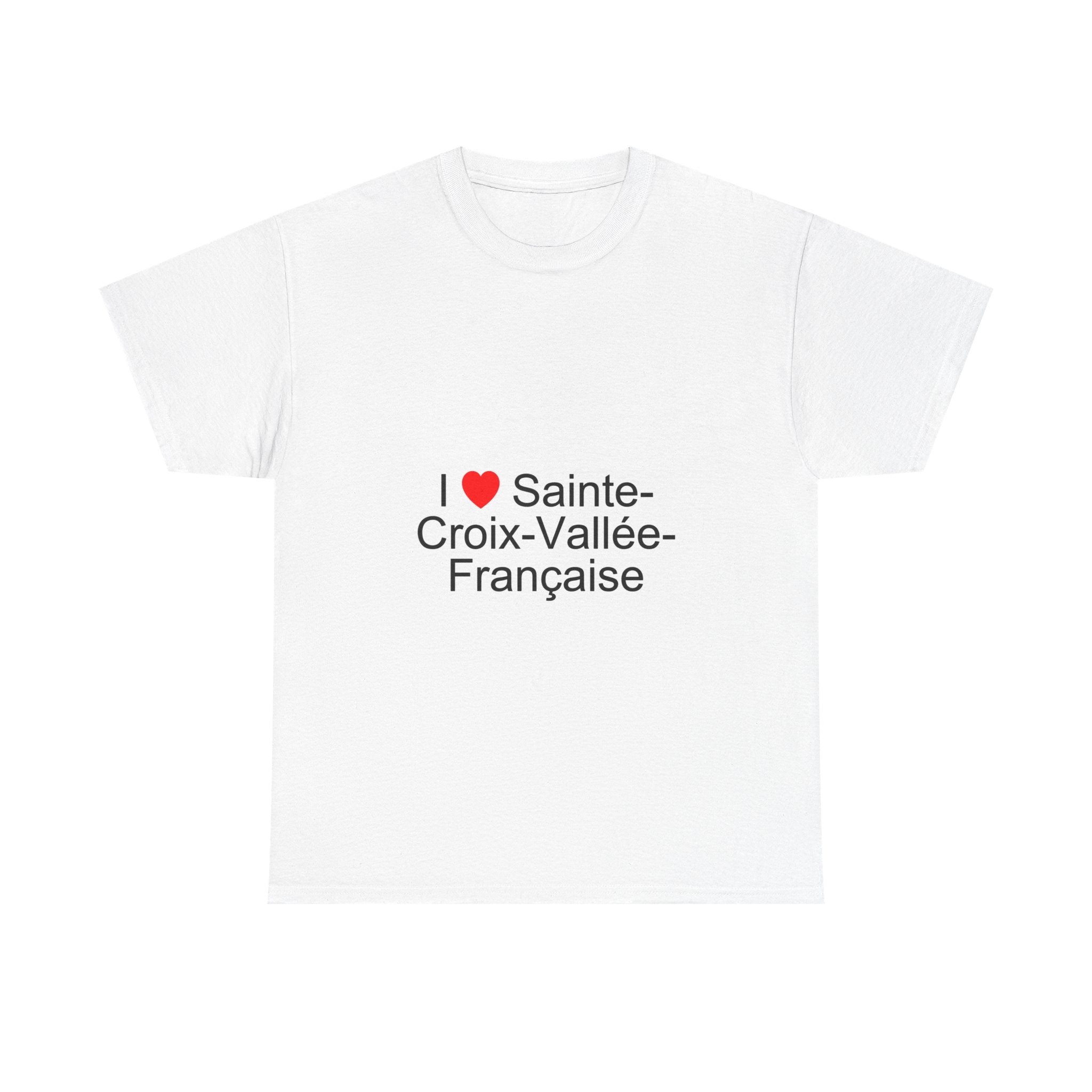 T-shirt I love sainte-croix-vallée-française
