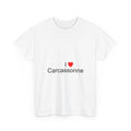 T-shirt I Love Carcassonne - Cadeau souvenir cité médiévale Aude