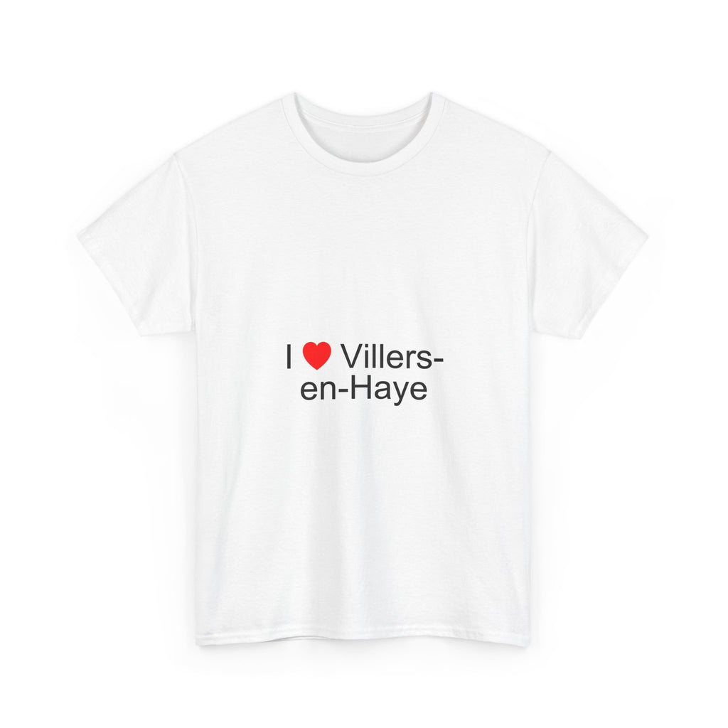 T-shirt I love villers-en-haye