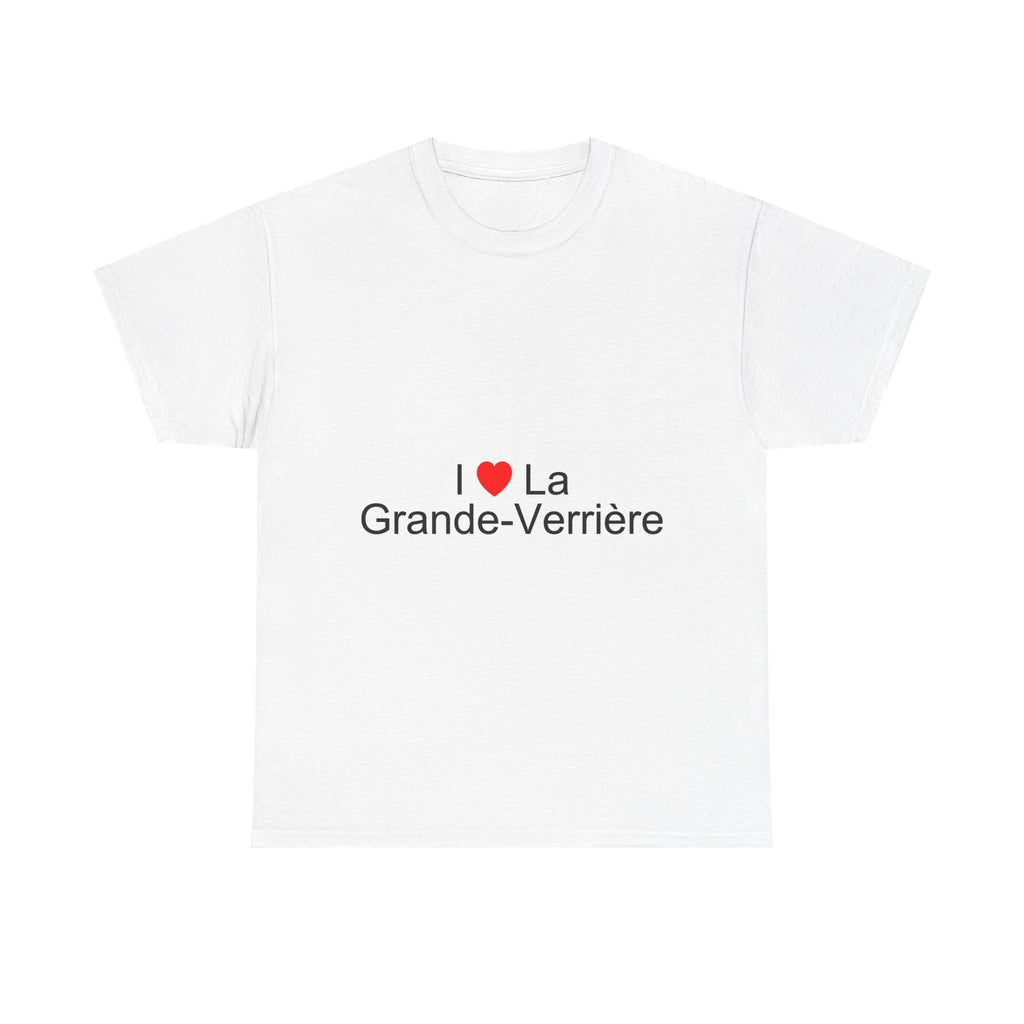 T-shirt I love la grande-verrière