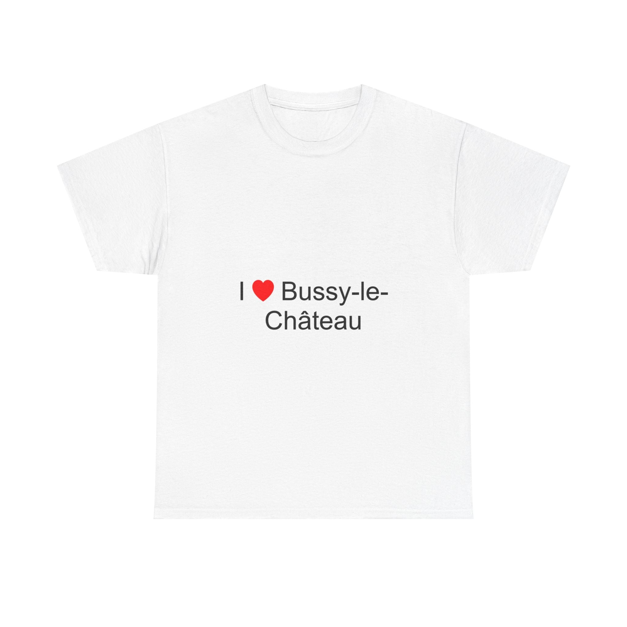 T-shirt I love bussy-le-château
