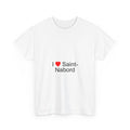 T-shirt I love saint-nabord
