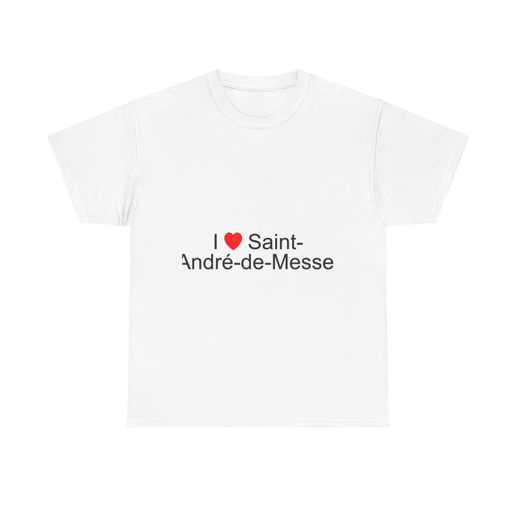 T-shirt I love saint-andré-de-messei