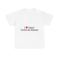 T-shirt I love saint-andré-de-messei