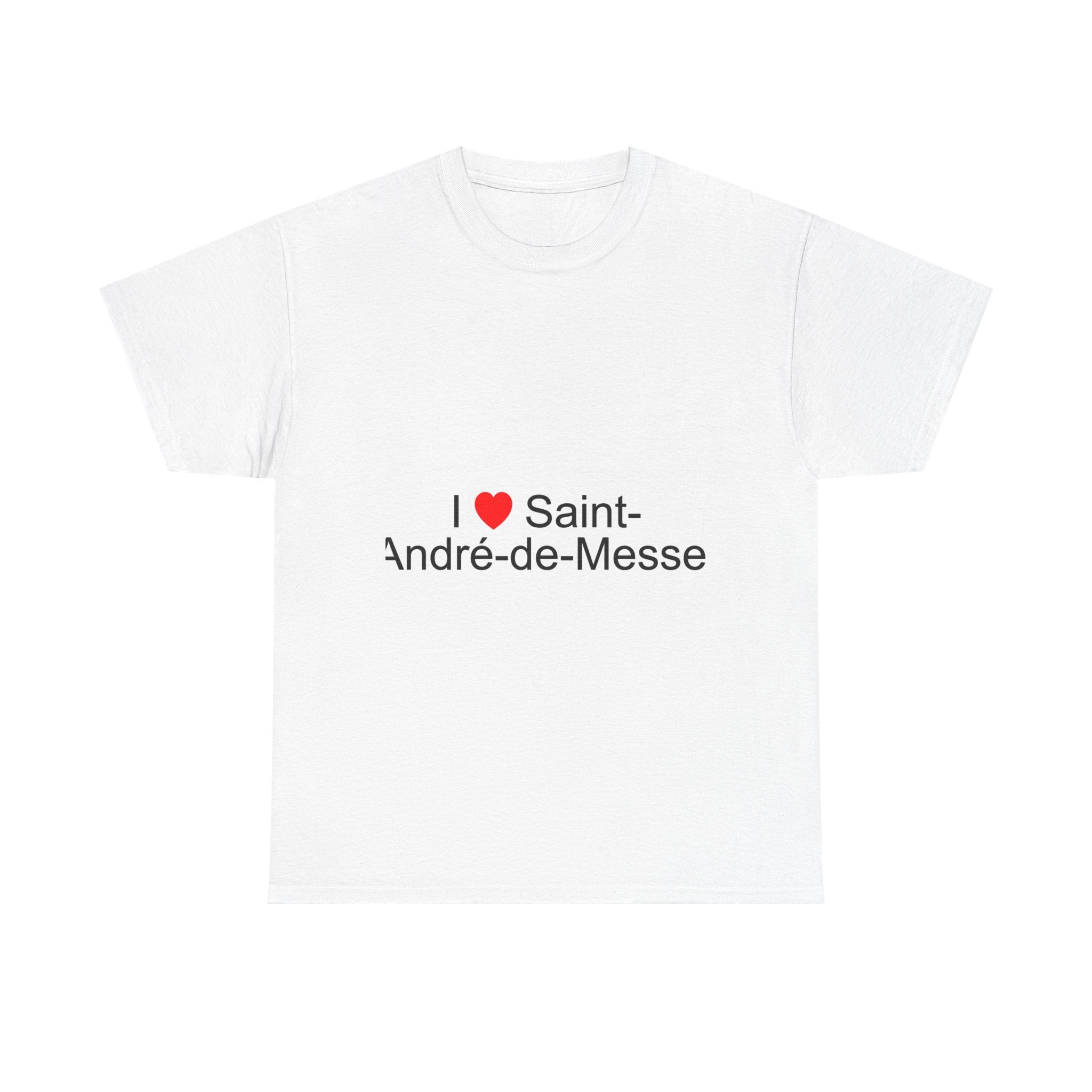 T-shirt I love saint-andré-de-messei
