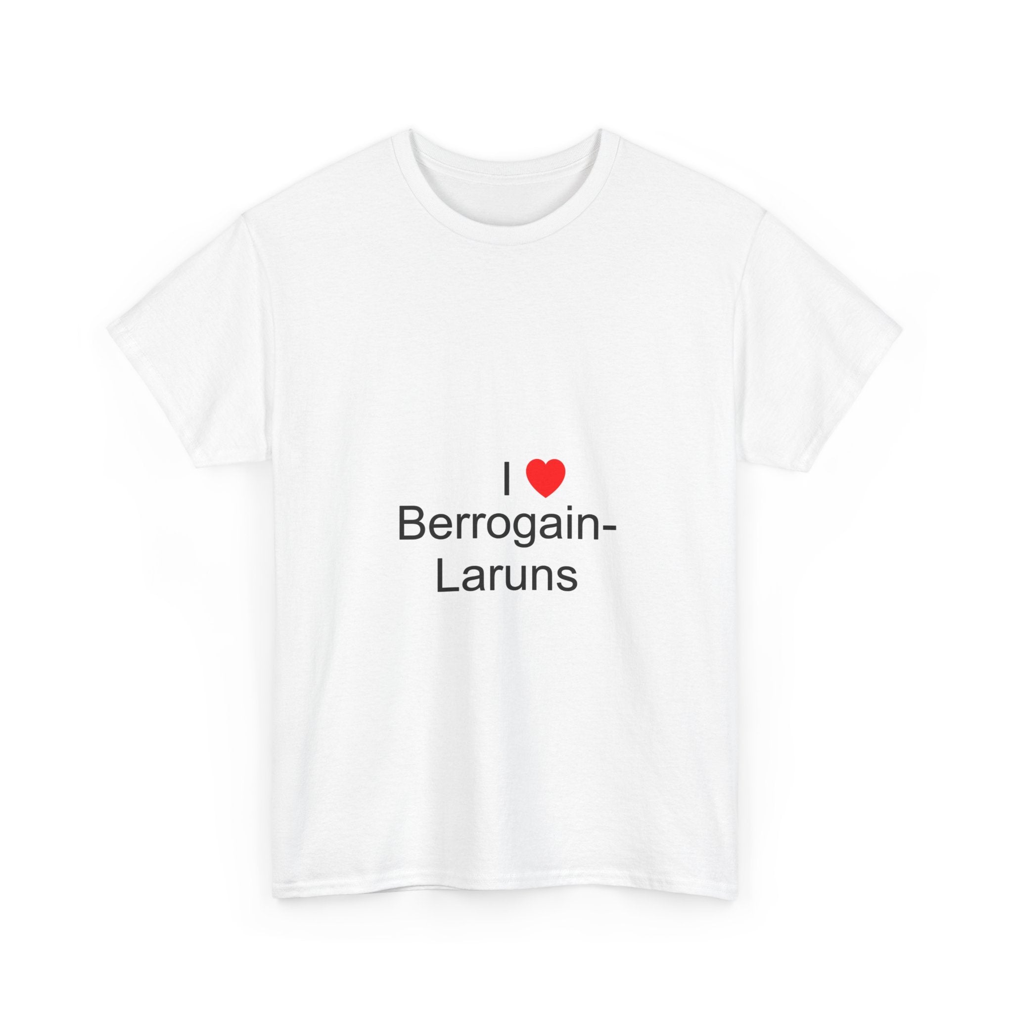 T-shirt I love berrogain-laruns