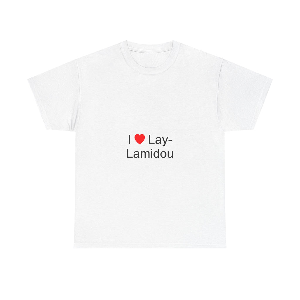 T-shirt I love lay-lamidou