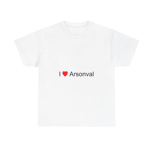 T-shirt I love arsonval