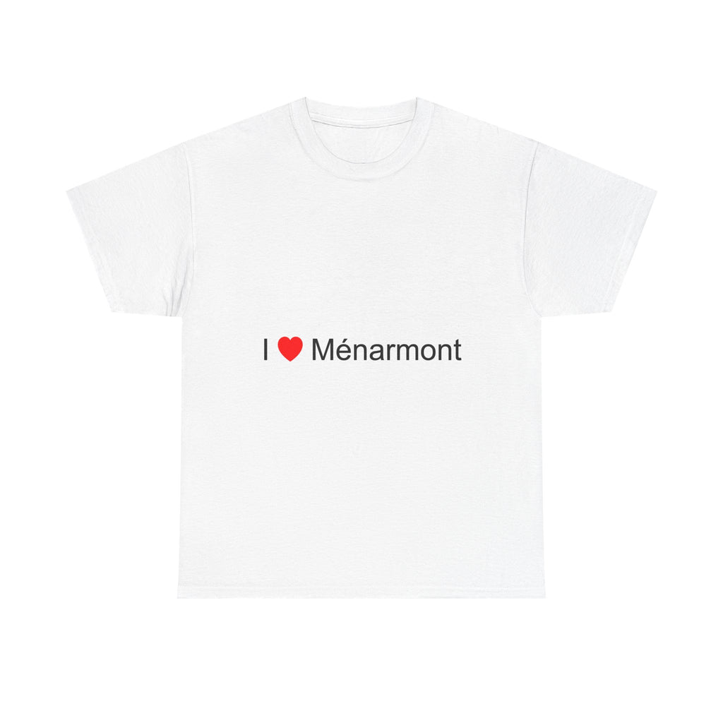 T-shirt I love ménarmont