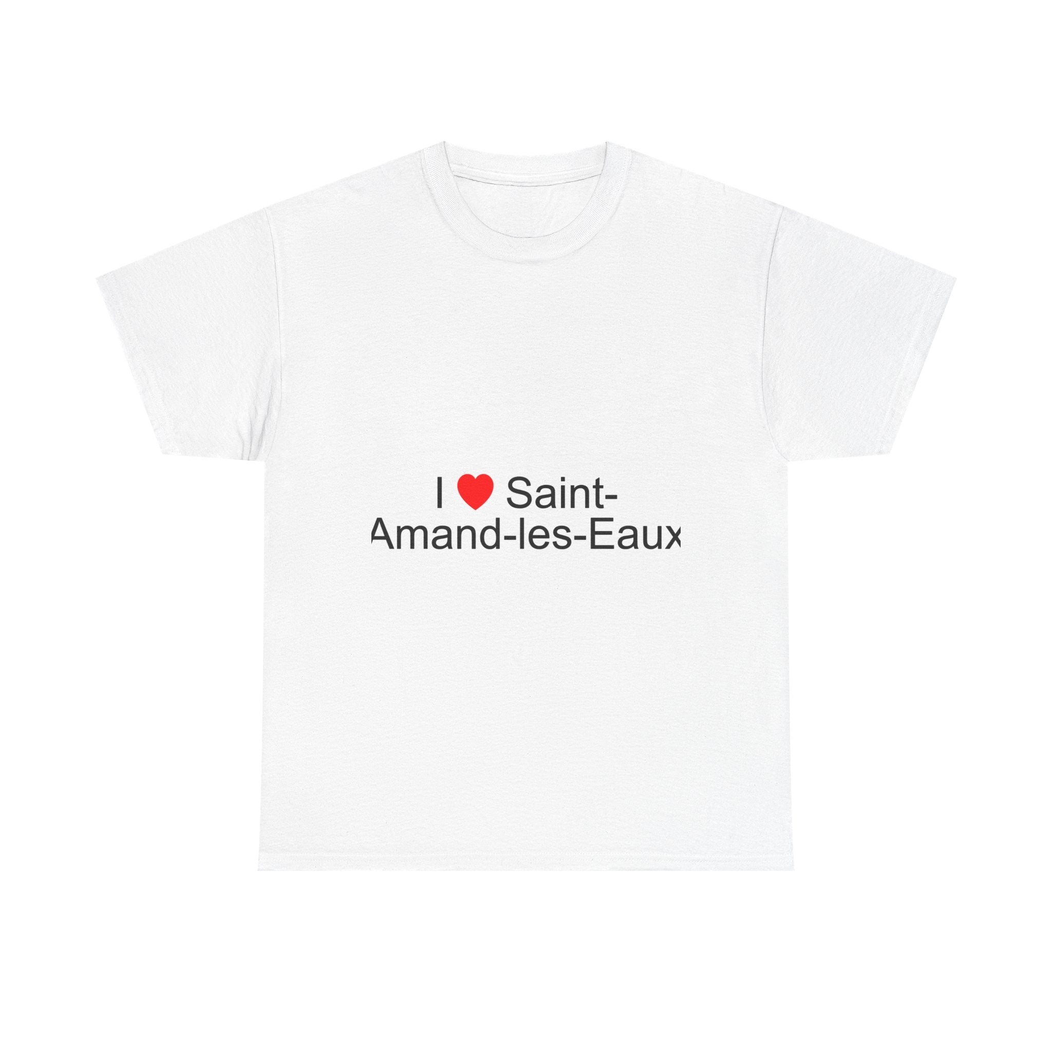 T-shirt I love saint-amand-les-eaux
