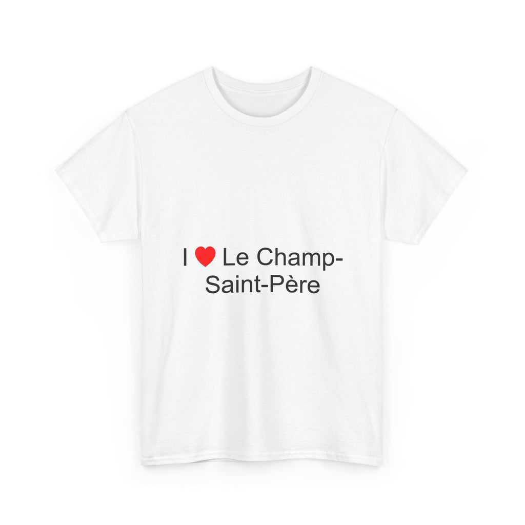 T-shirt I love le champ-saint-père