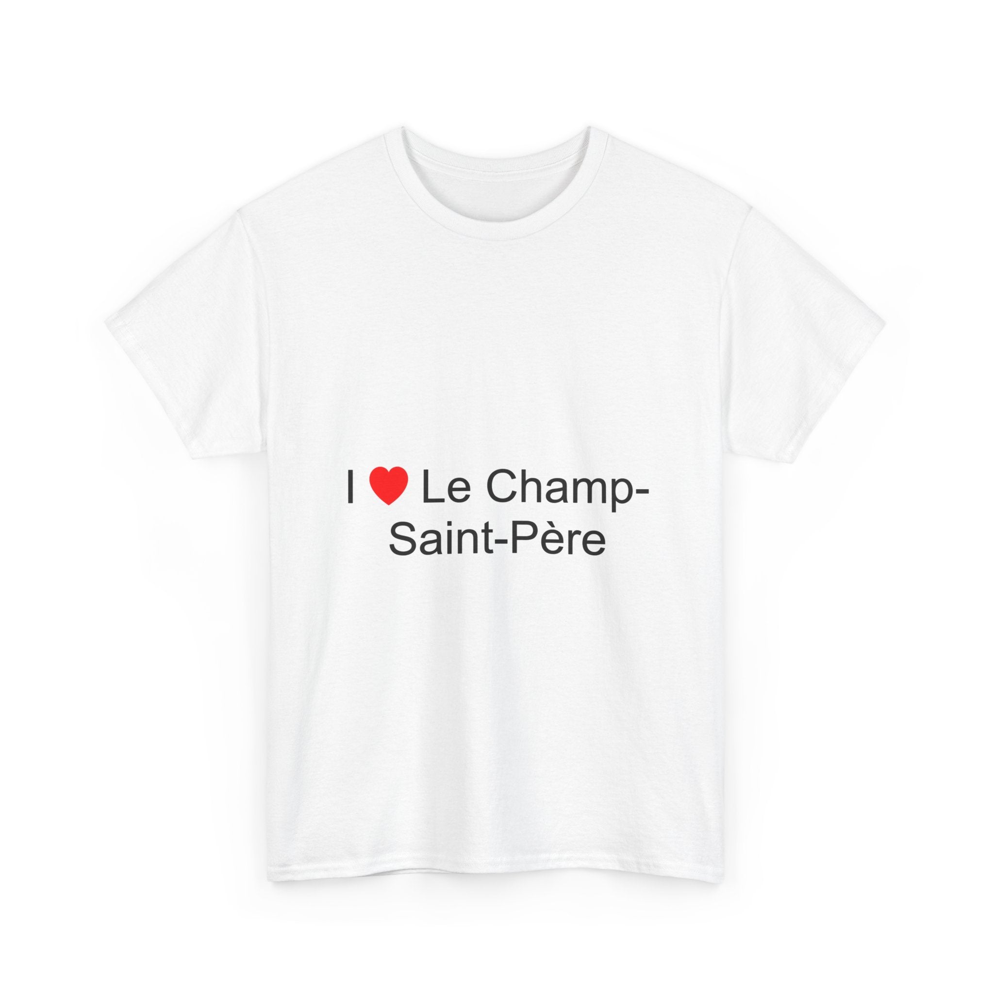 T-shirt I love le champ-saint-père