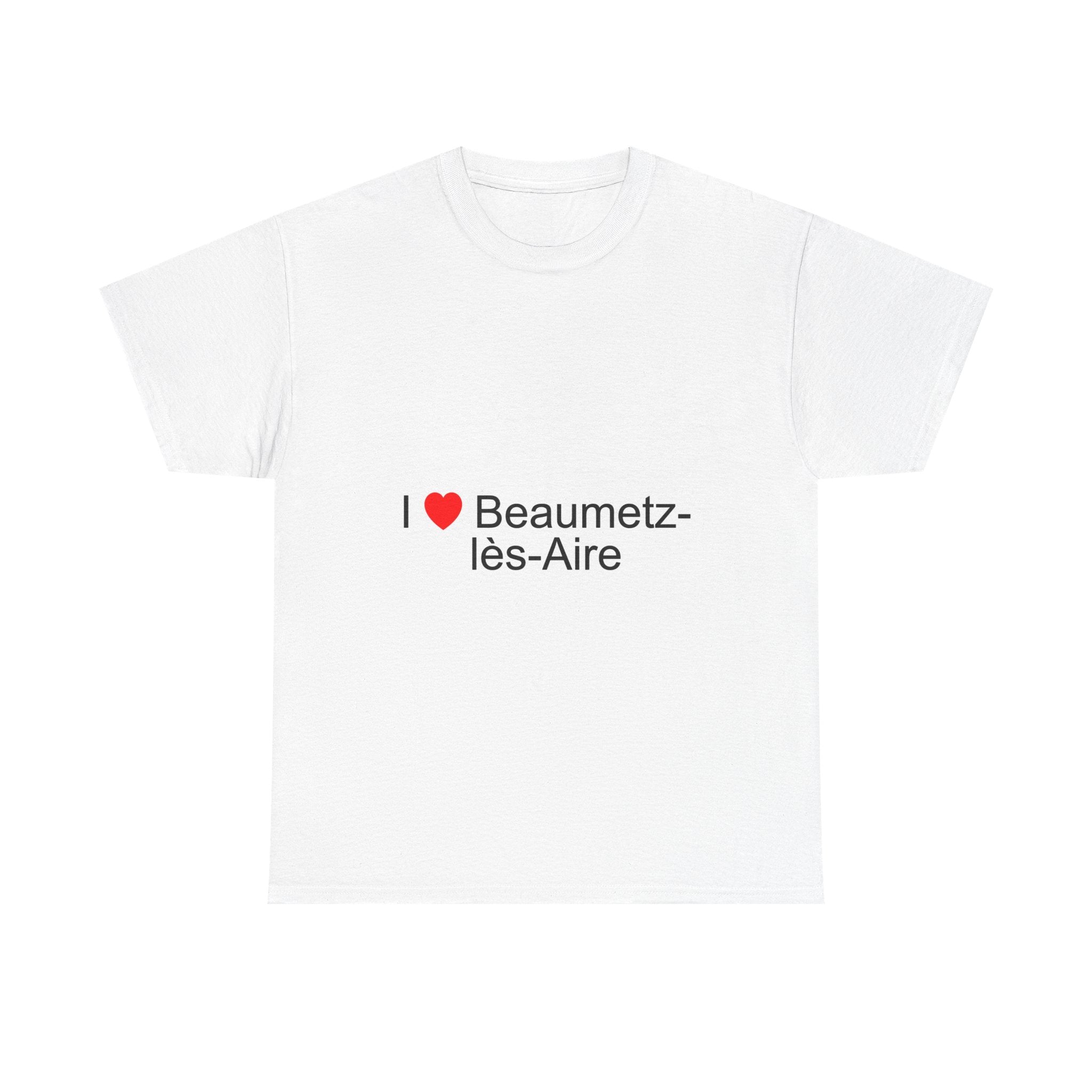T-shirt I love beaumetz-lès-aire