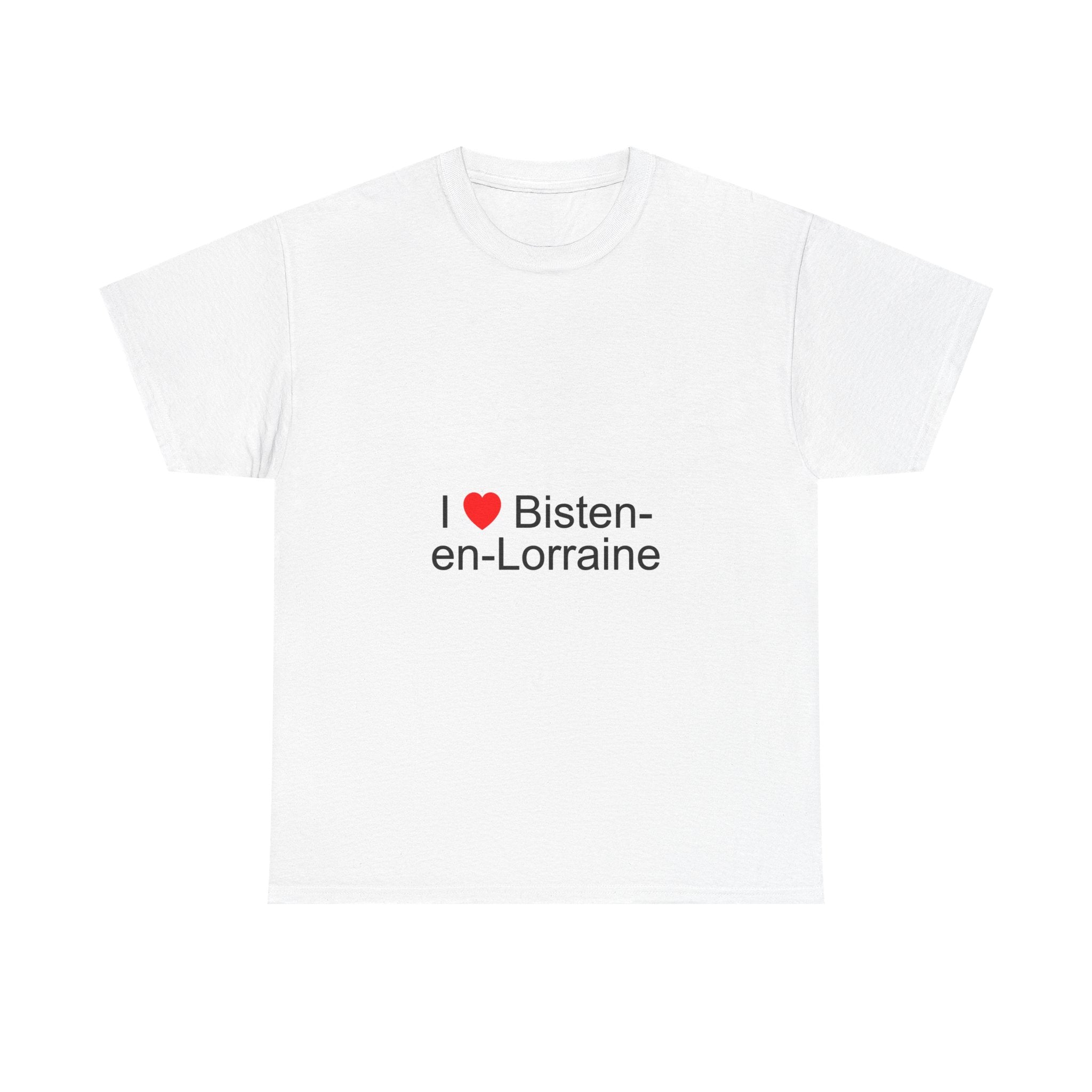 T-shirt I love bisten-en-lorraine
