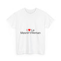 T-shirt I love le mesnil-villeman