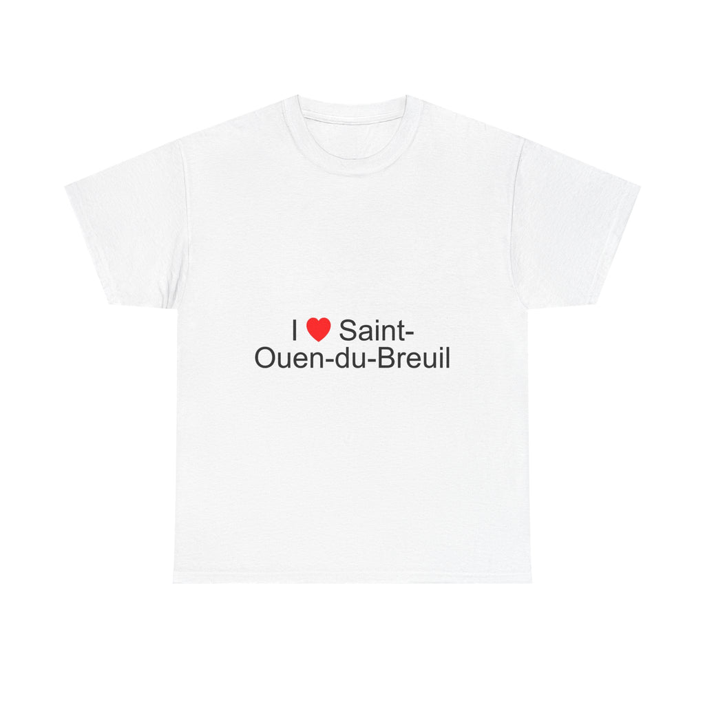 T-shirt I love saint-ouen-du-breuil