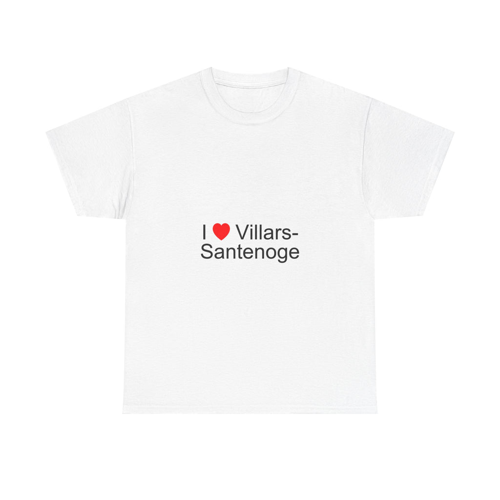 T-shirt I love villars-santenoge