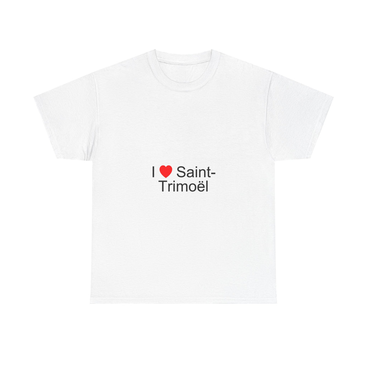T-shirt I love saint-trimoël