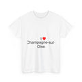 T-shirt I love champagne-sur-oise
