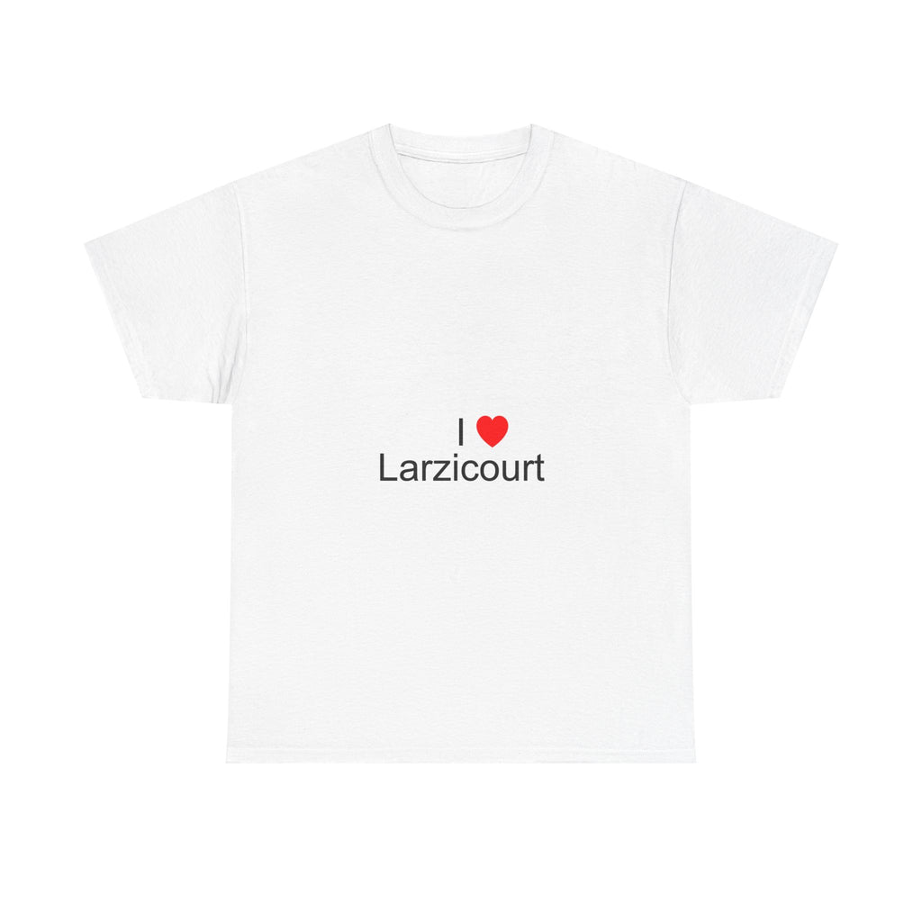 T-shirt I love larzicourt
