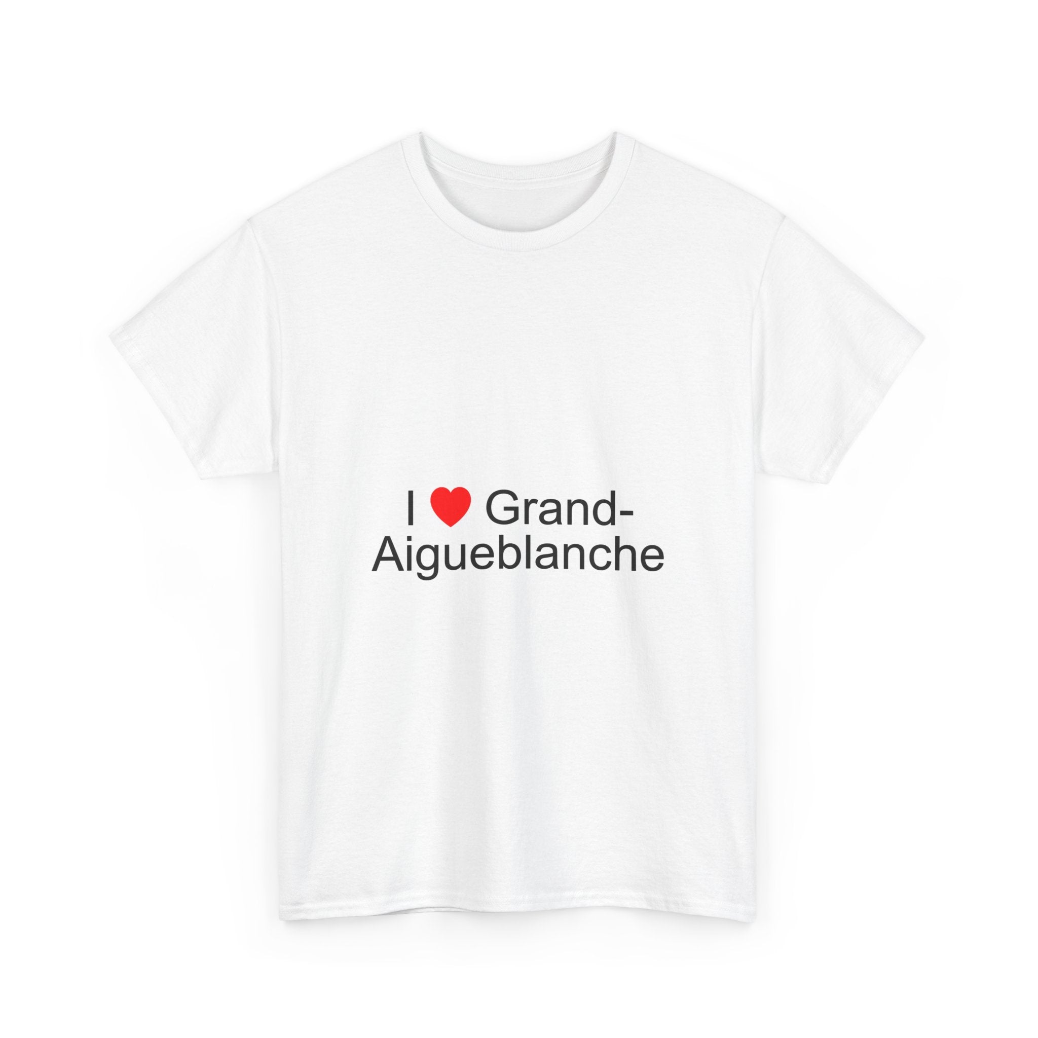 T-shirt I love grand-aigueblanche
