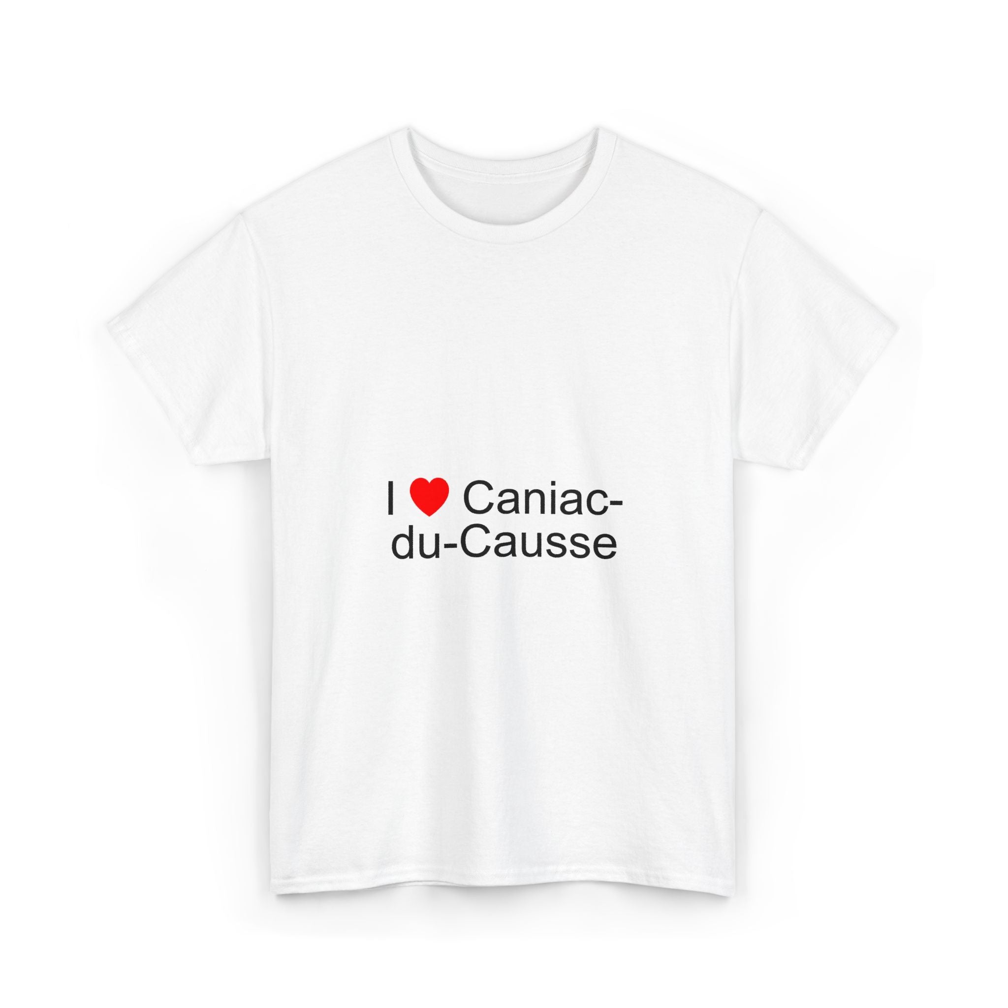 T-shirt I love caniac-du-causse