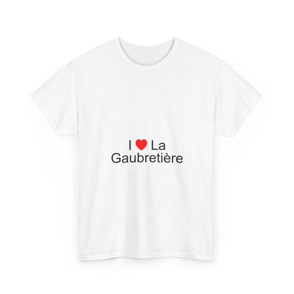 T-shirt I love la gaubretière