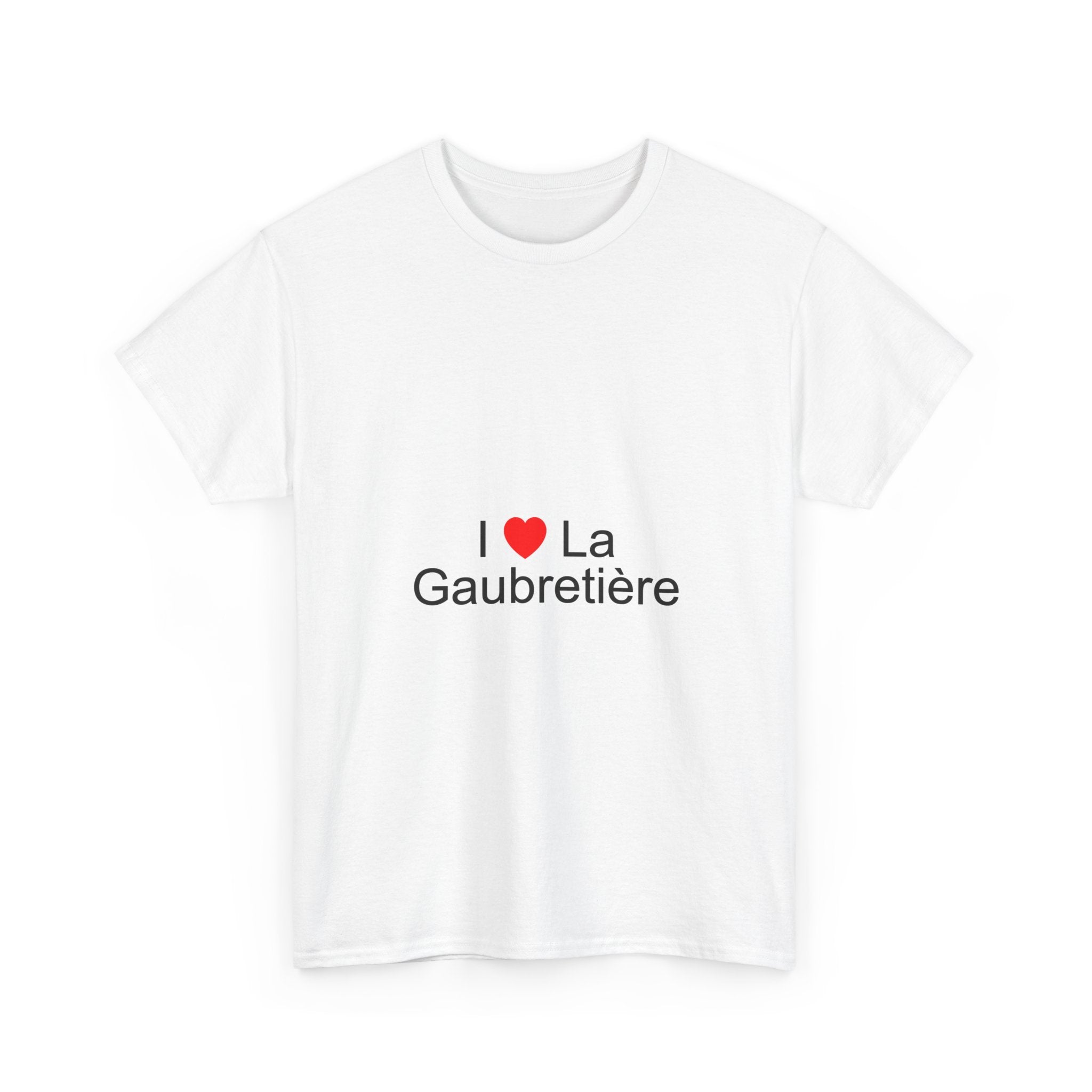 T-shirt I love la gaubretière