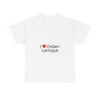 T-shirt I love Ordan-Larroque