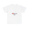 T-shirt I love pel-et-der