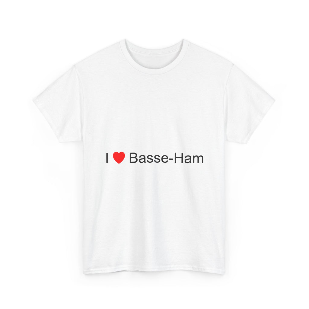 T-shirt I love basse-ham