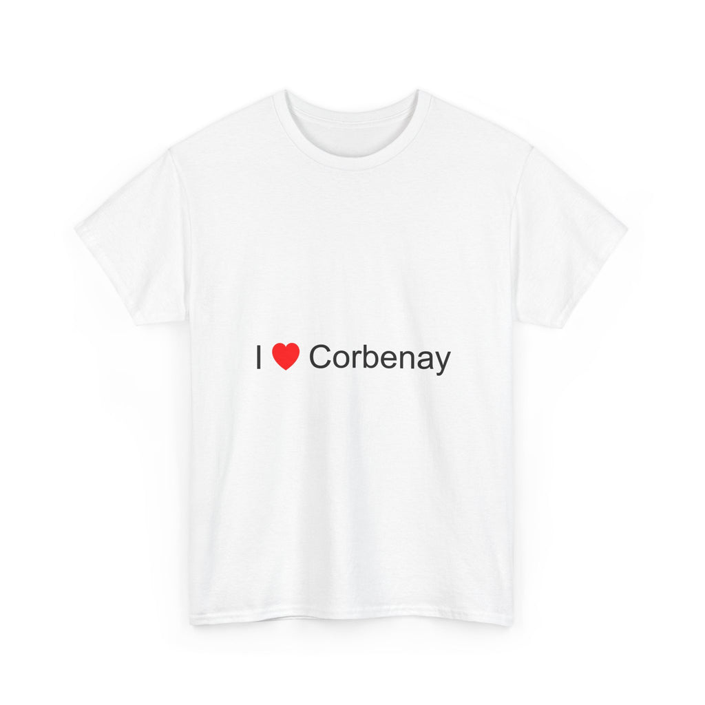 T-shirt I love corbenay