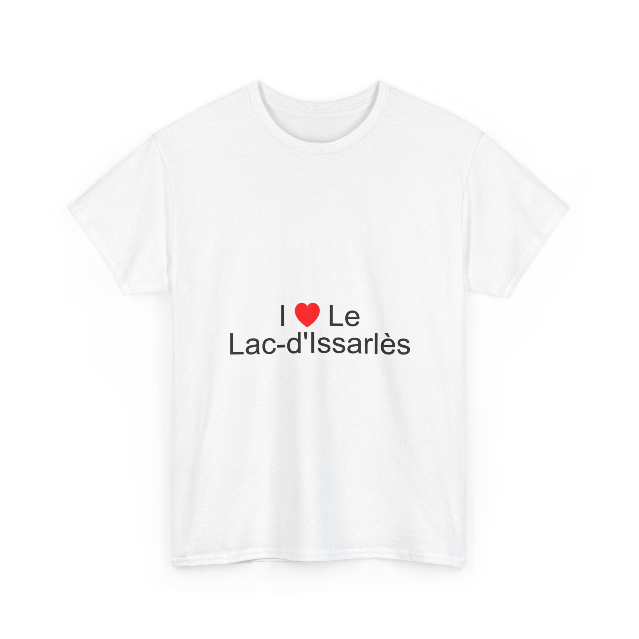 T-shirt I love le lac-d'issarlès