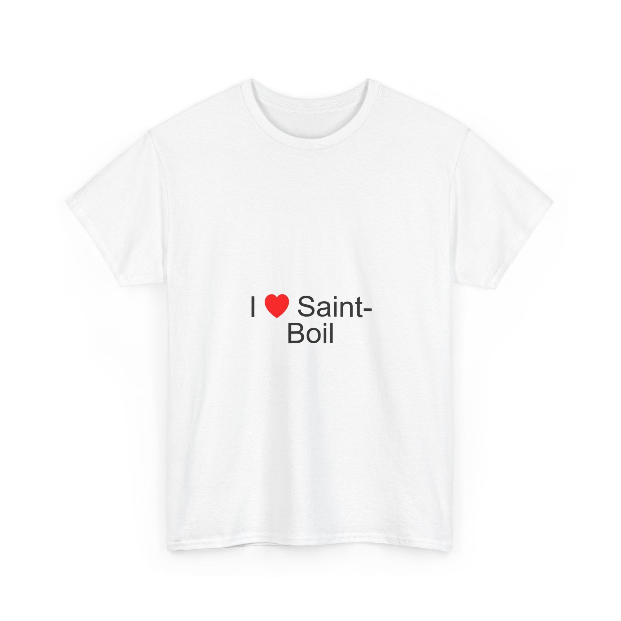 T-shirt I love saint-boil