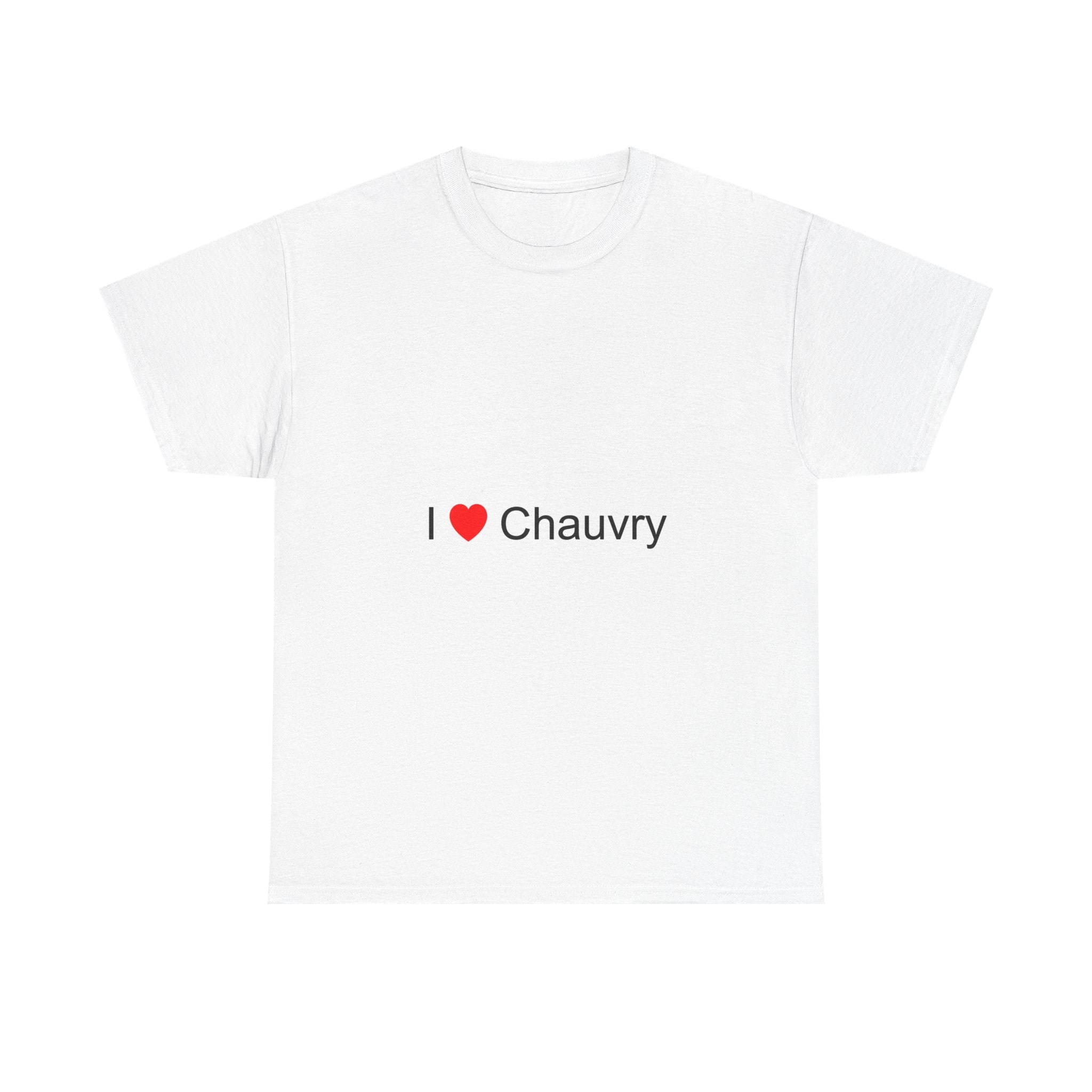 T-shirt I love chauvry