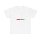 T-shirt I love Évellys