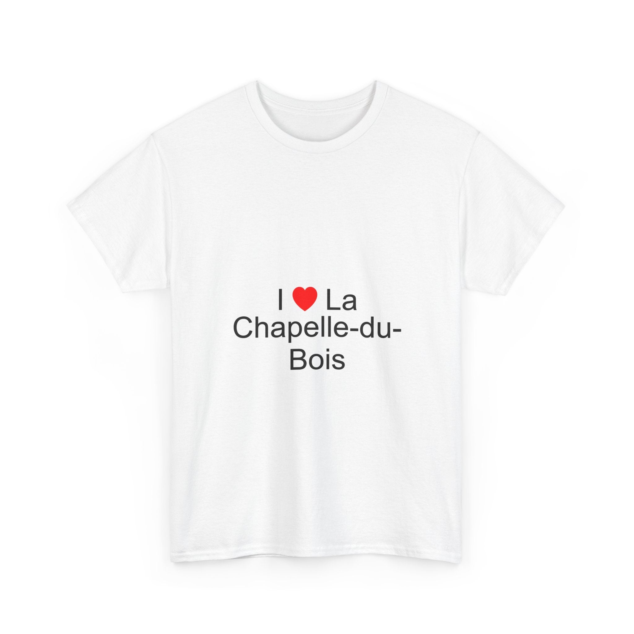 T-shirt I love la chapelle-du-bois