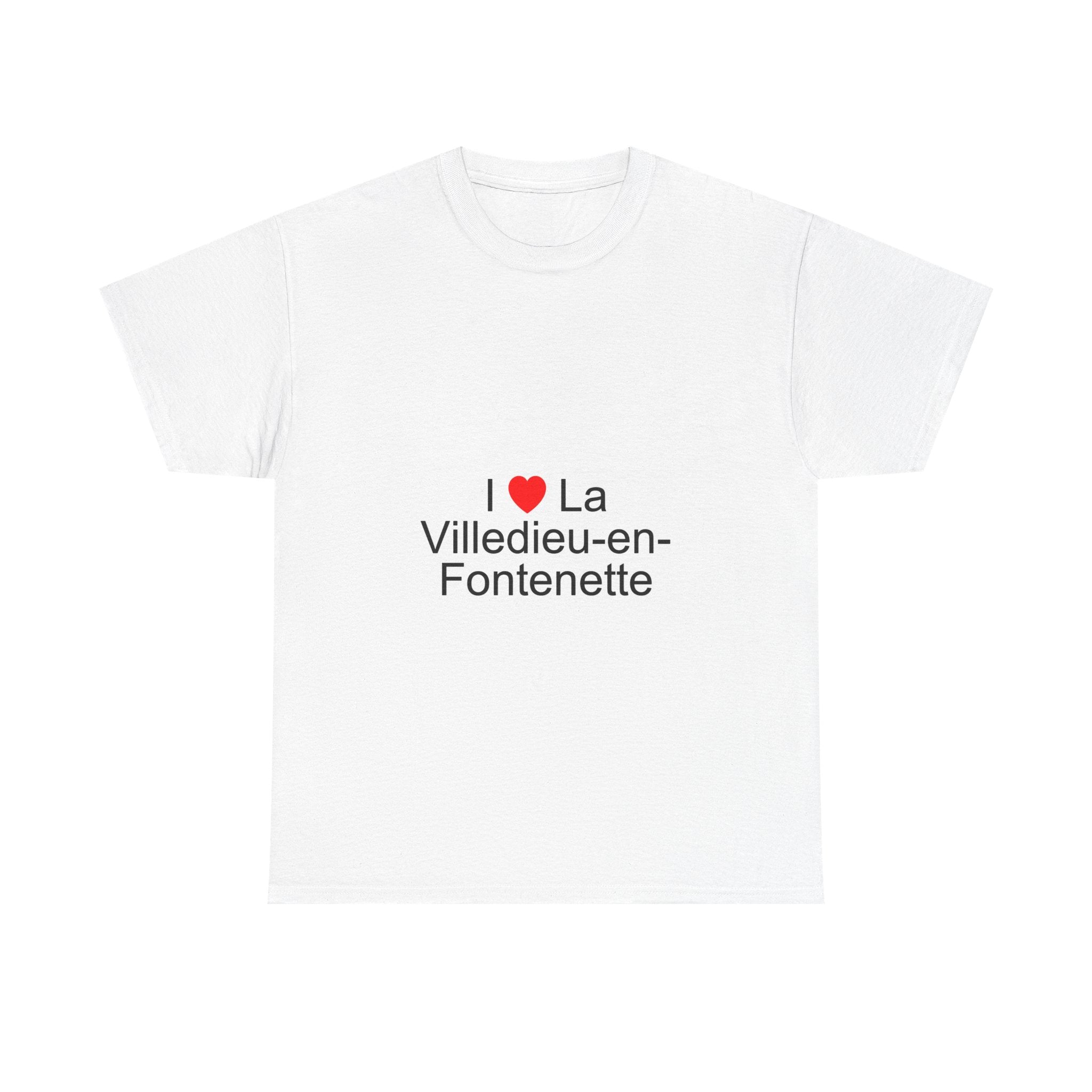 T-shirt I love la villedieu-en-fontenette