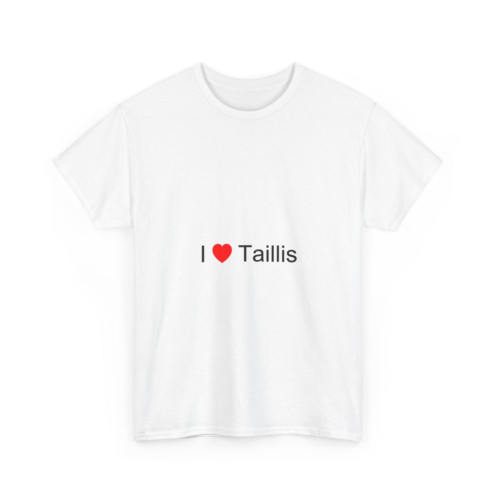 T-shirt I love taillis
