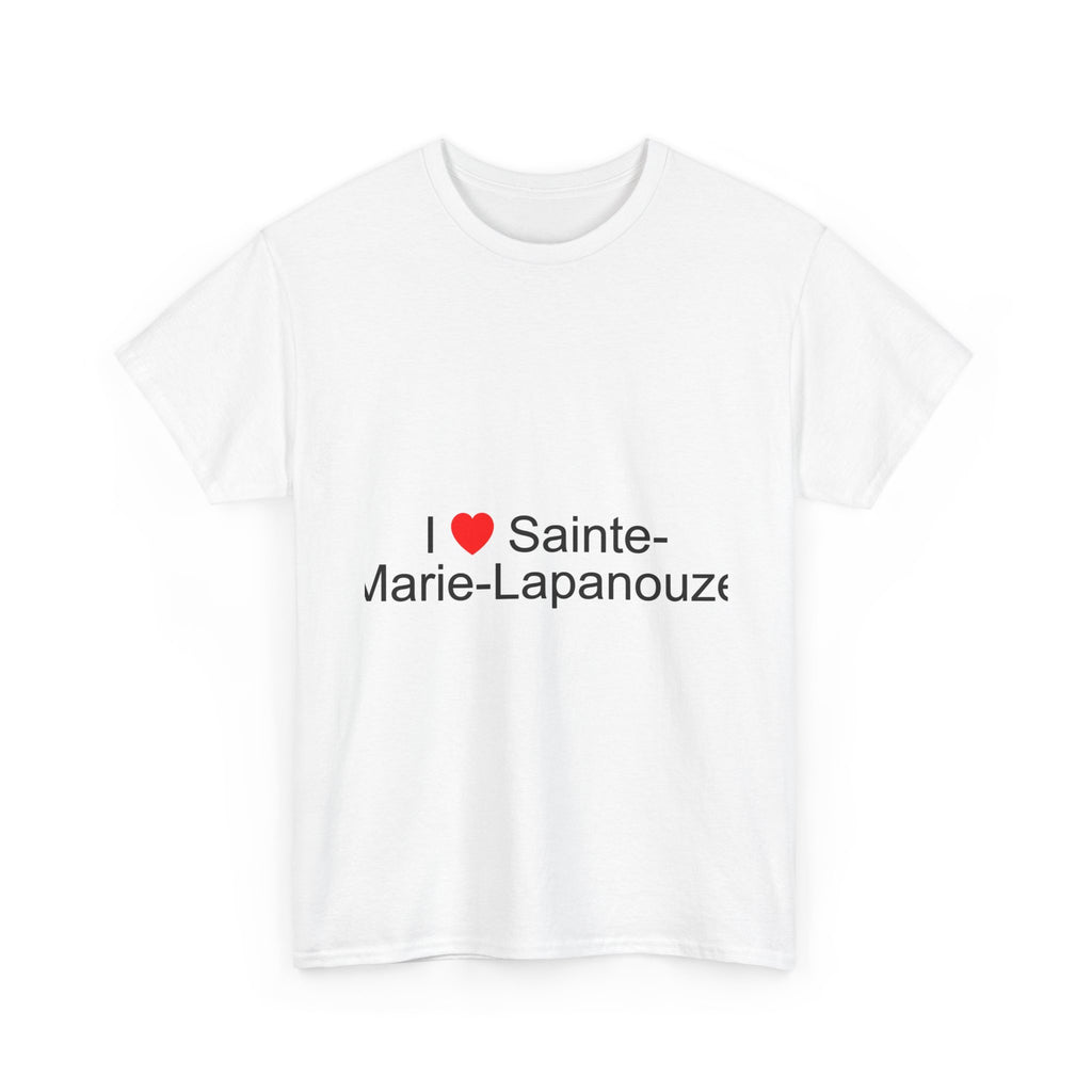T-shirt I love sainte-marie-lapanouze