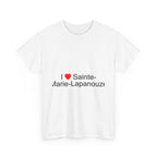 T-shirt I love Sainte-Marie-Lapanouze