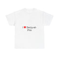 T-shirt I love serzy-et-prin