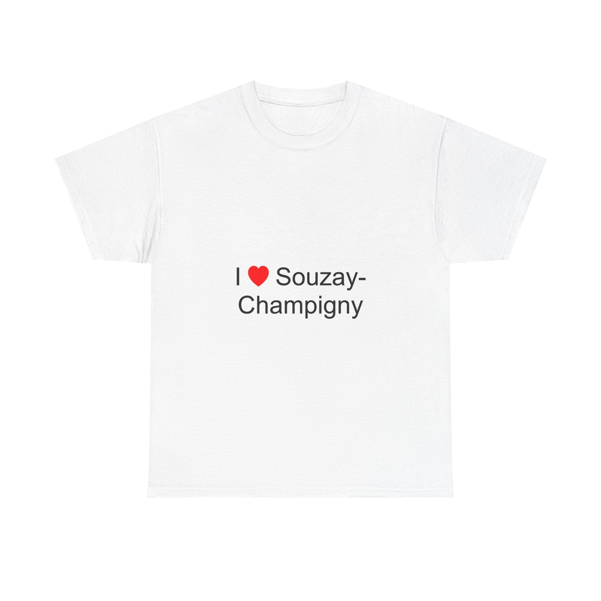 T-shirt I love souzay-champigny
